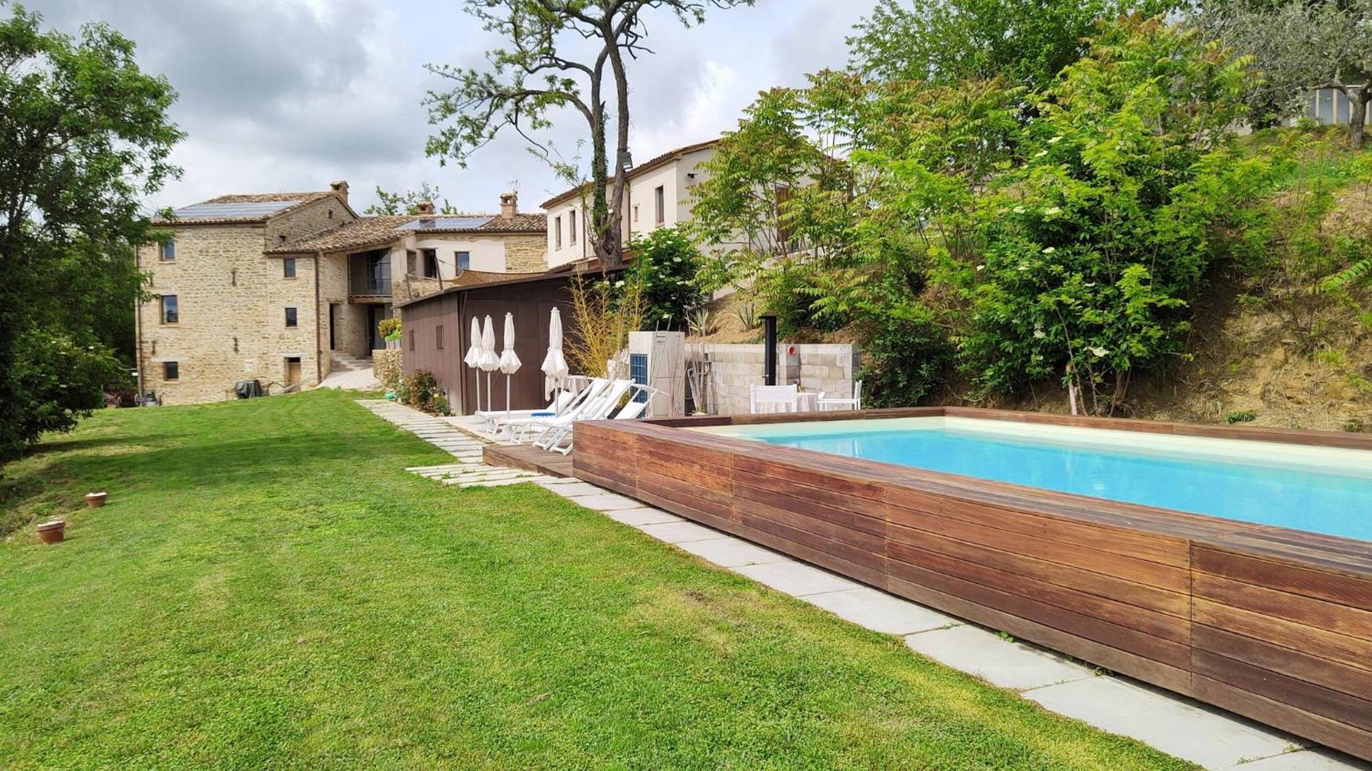 Borgo Calbianco - Private House With Pool & Airco Villa Cerreto Castello Dış mekan fotoğraf